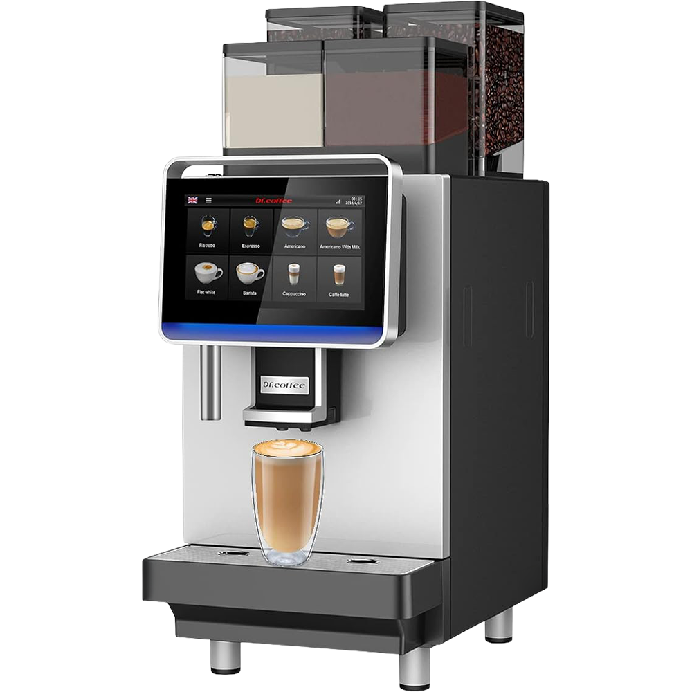 Dr. Coffee F2 Plus Quad Hopper Automatic Coffee Machine