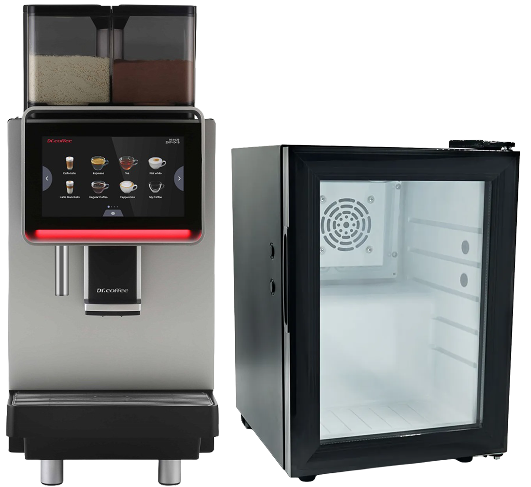 Dr. Coffee F2 Plus Quad Hopper Automatic Coffee Machine