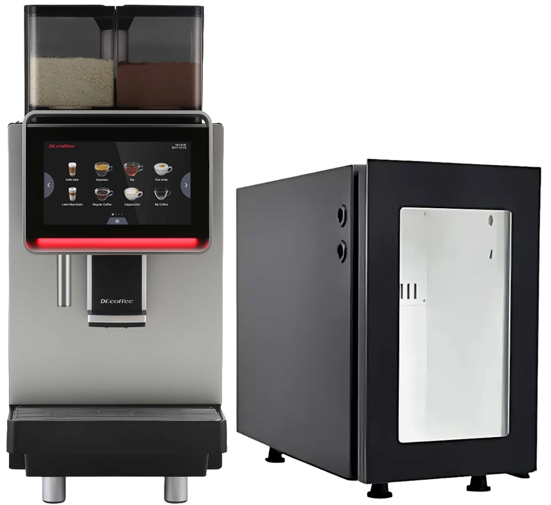 Dr. Coffee F2 Plus Quad Hopper Automatic Coffee Machine
