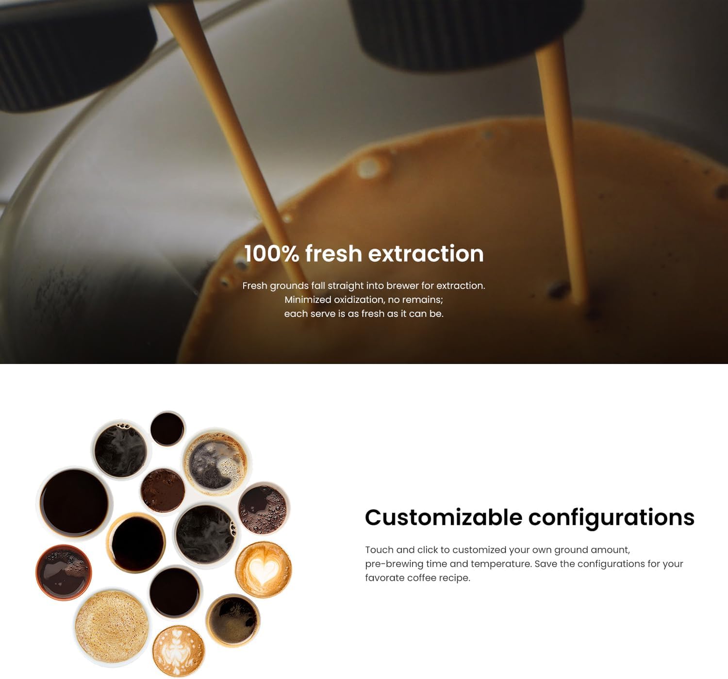 Dr. Coffee H1 Home Semi-Automatic Coffee Machine