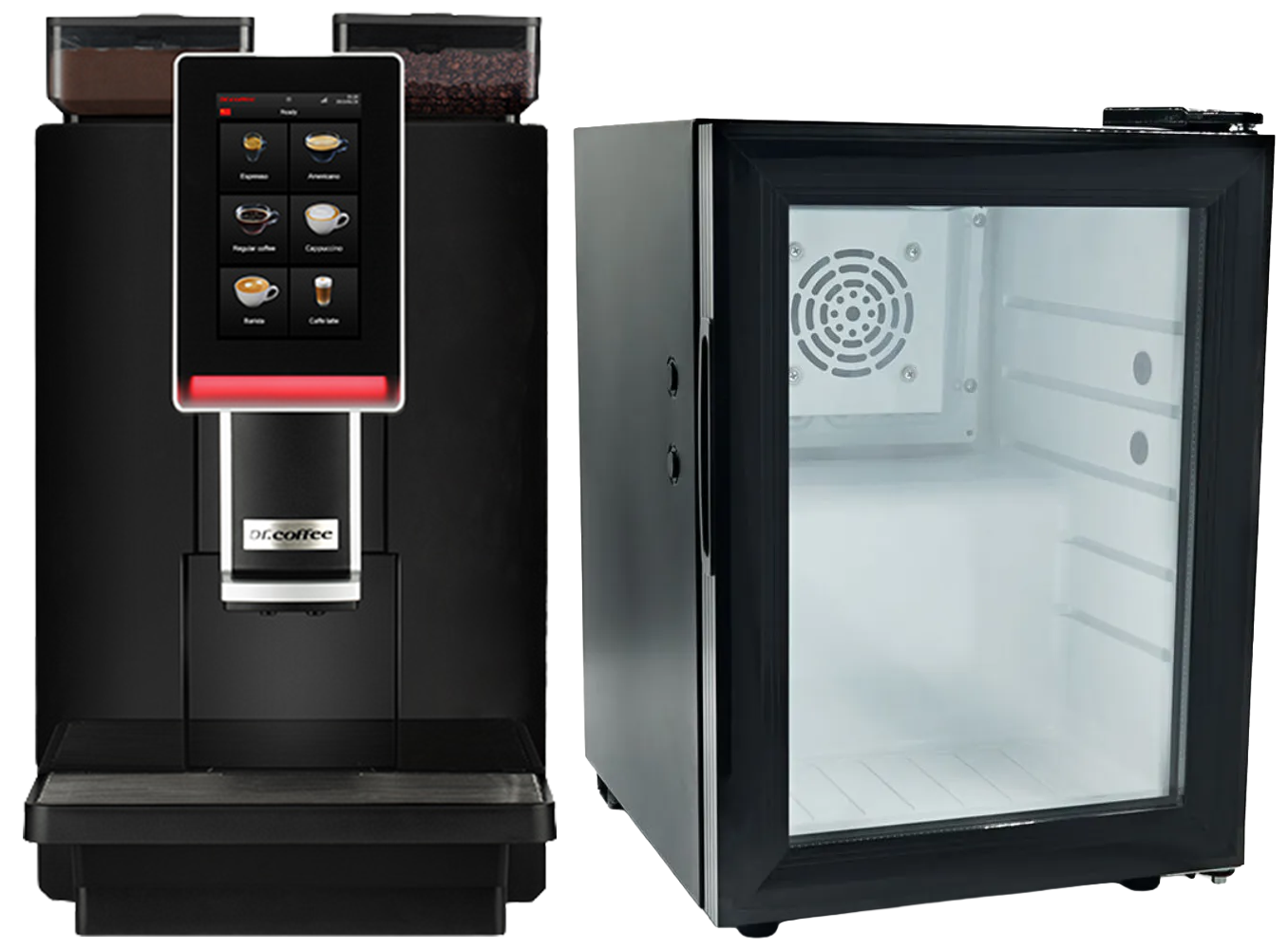 Dr. Coffee Minibar S Dual Hopper Automatic Coffee Machine