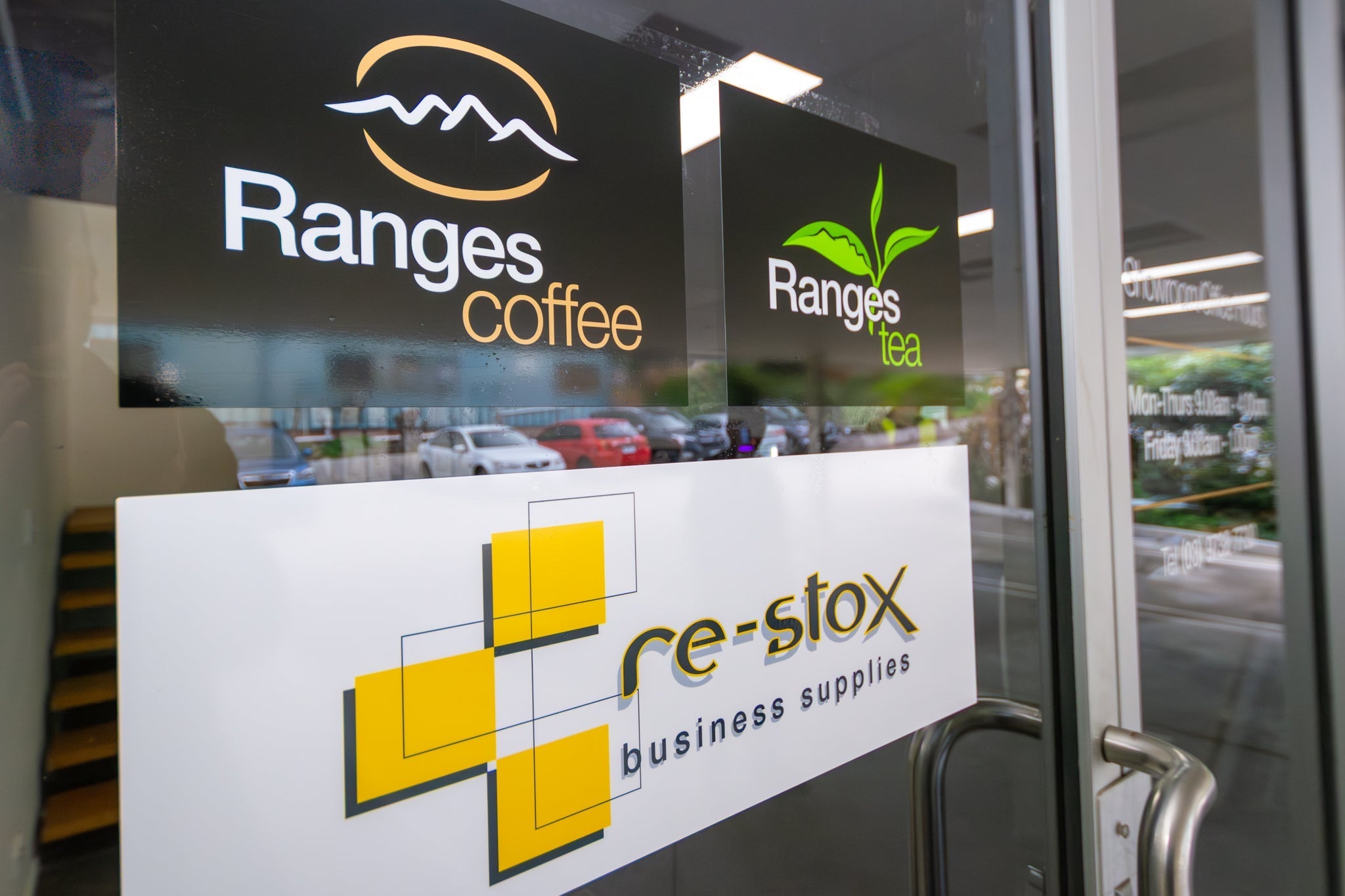 Ranges Coffee front door