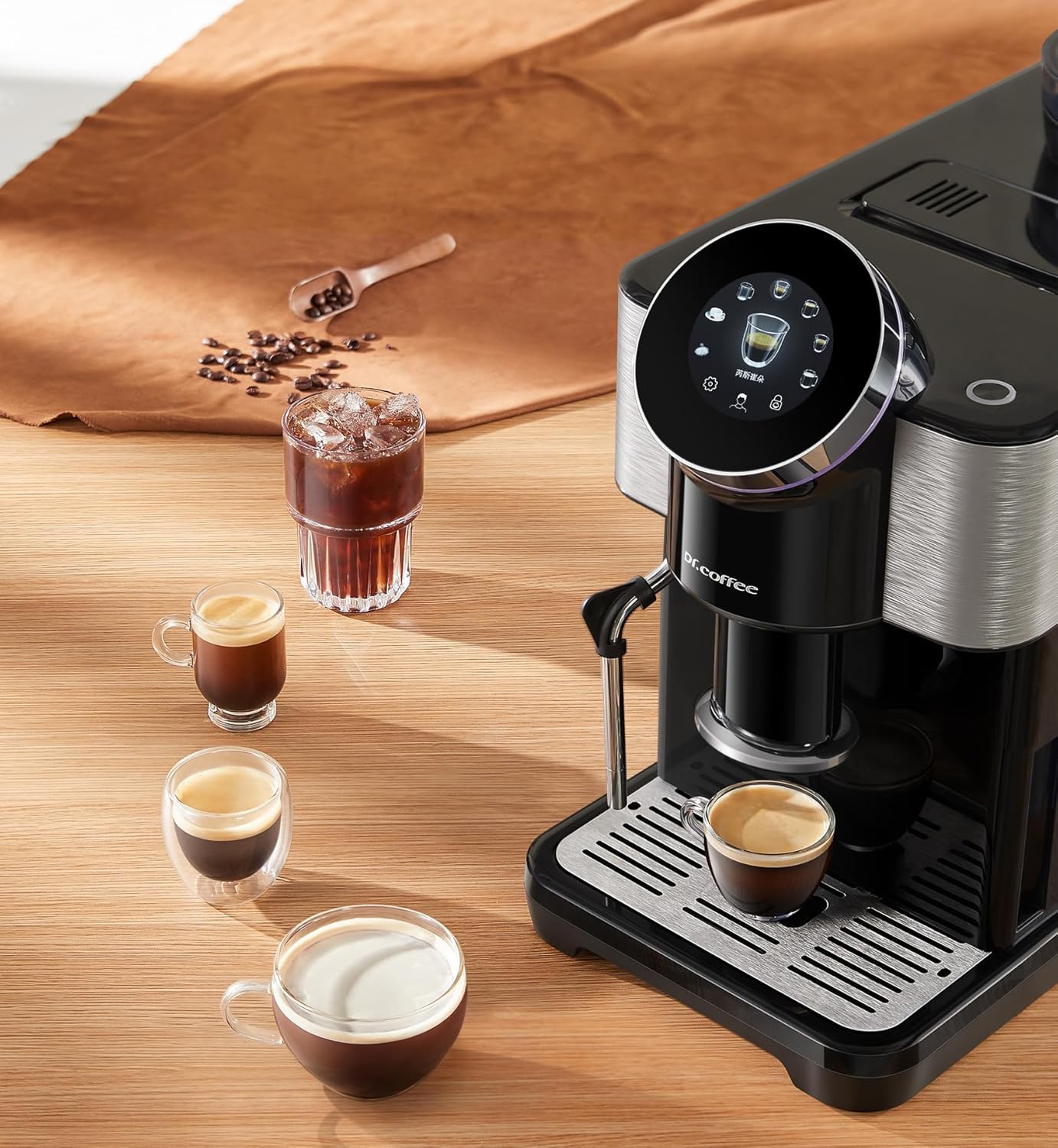 Dr. Coffee H1 Home Semi-Automatic Coffee Machine