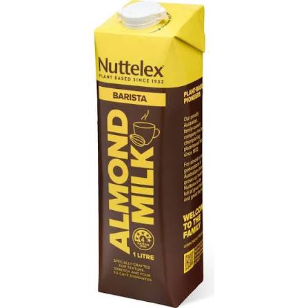 Nuttelex Barista Almond Milk 1L - 8 Pack