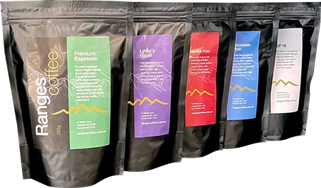 Ranges Coffee Specialty blends